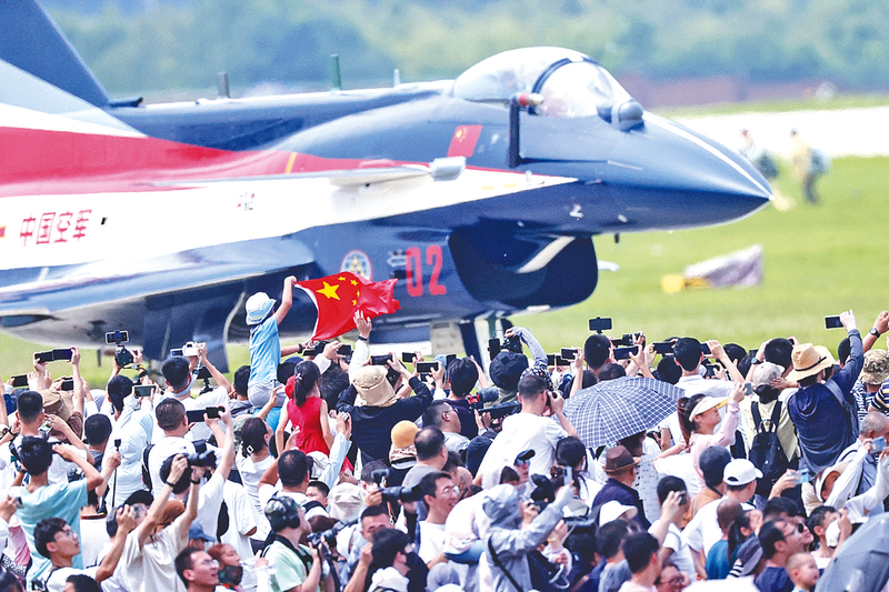 小姑娘日逼视频长春航空展迎来首个公众日